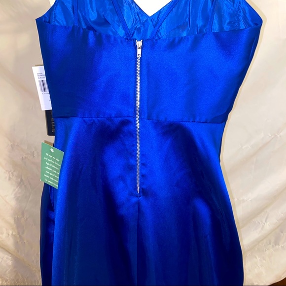 Royal Blue Prom Dress - Picture 4 of 5